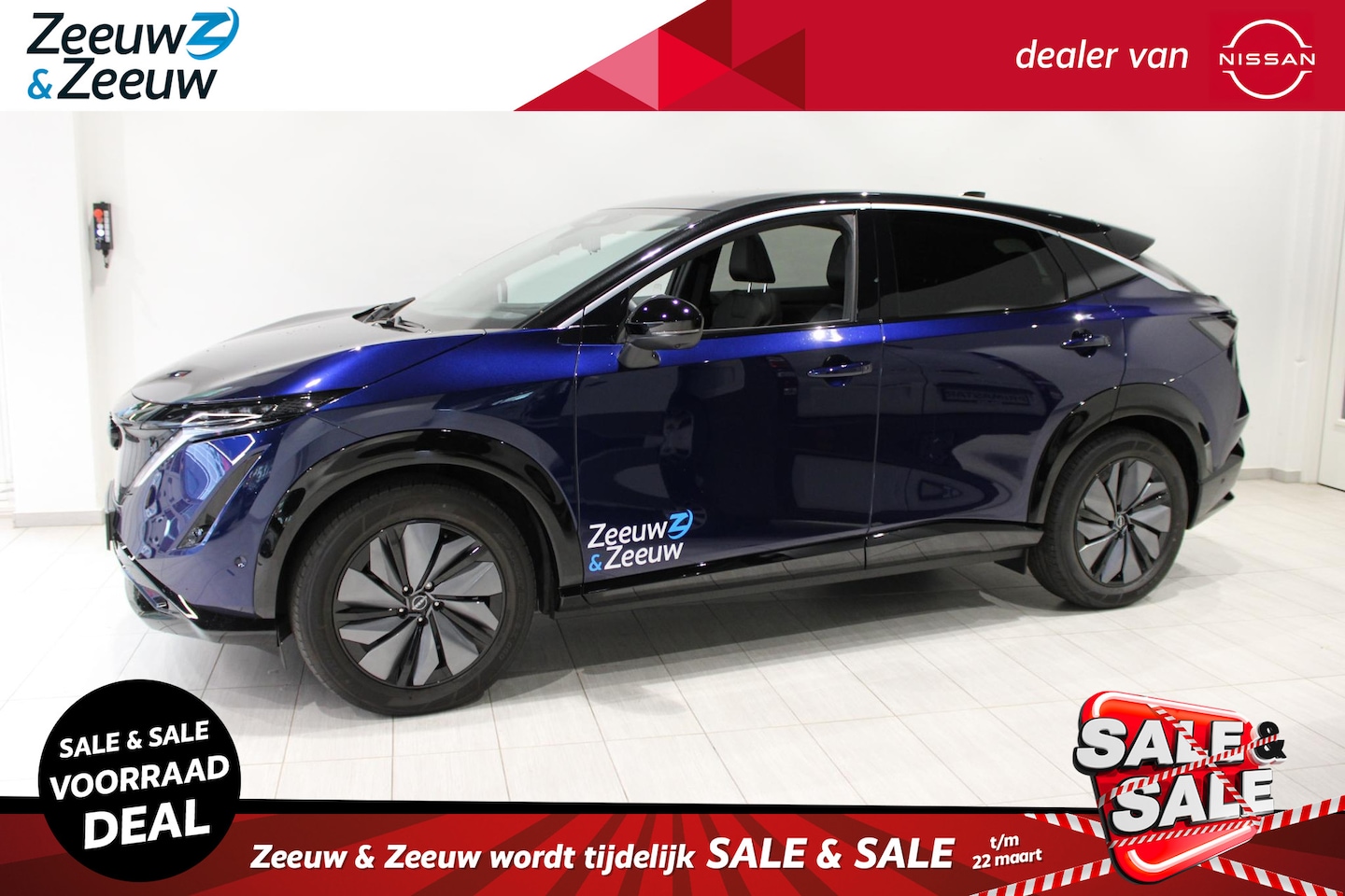 Nissan Ariya - Evolve 91 kWh | Pro-Pilot | Leder alcantara interieur | - AutoWereld.nl