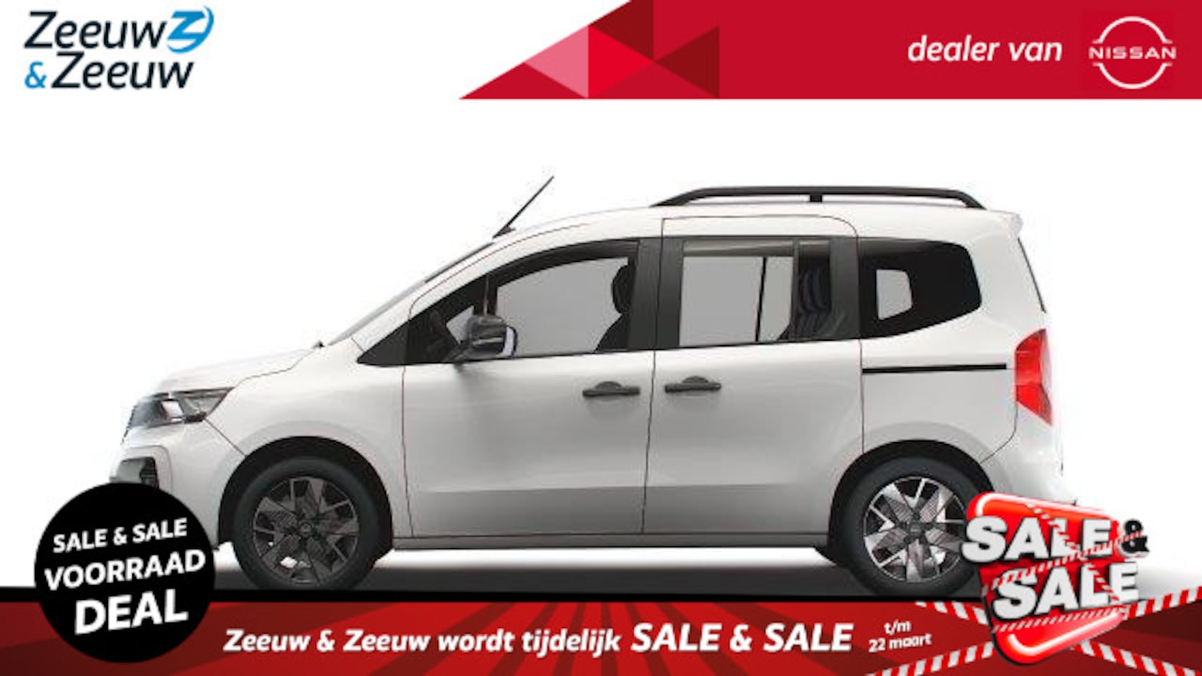 Nissan Townstar Evalia - Acenta 7 ZITS L2 45 kWh | 100% ELECTRISCHE 7 ZITTER | - AutoWereld.nl