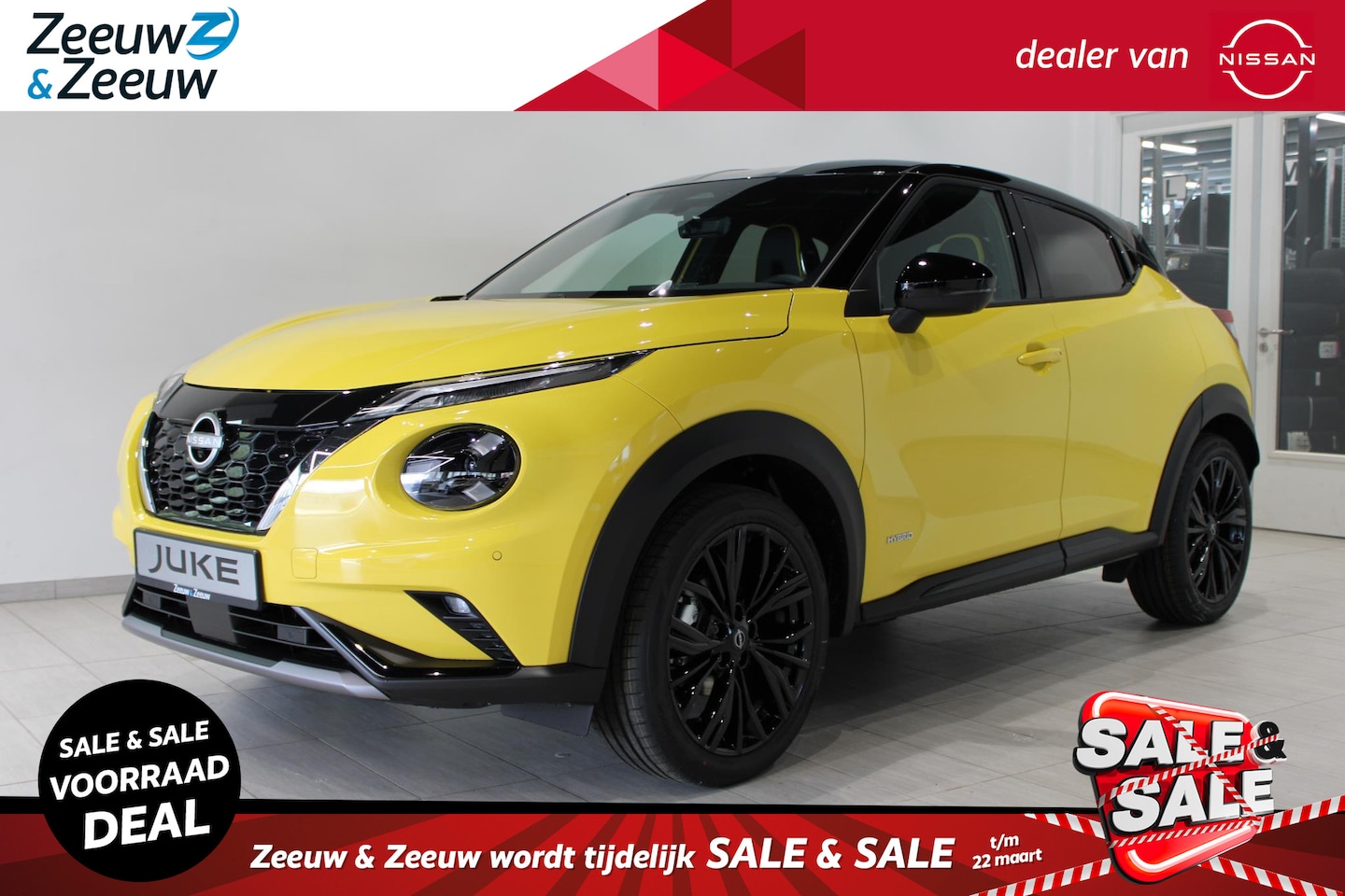 Nissan Juke - 1.6 Hybrid N-Sport | MODELJAAR 2024 | INTERIEUR SPORT PAKKET | € 3.000,= BESTEL KORTING | - AutoWereld.nl