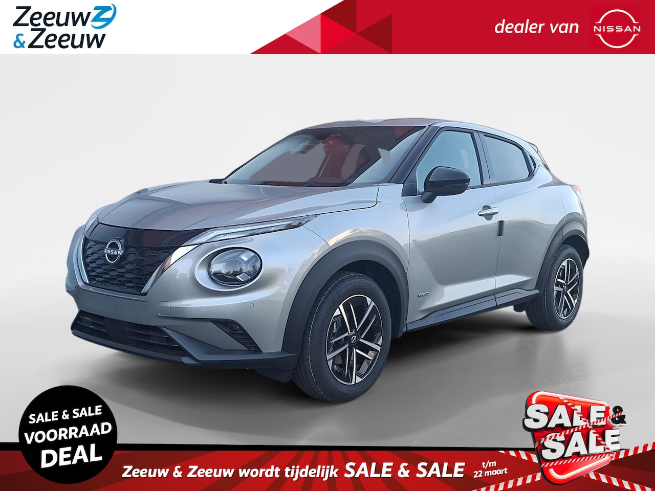 Nissan Juke - 1.6 Hybrid N-Connecta Uit voorraad leverbaar | € 7000,- voorraadkorting | op = op  | - AutoWereld.nl