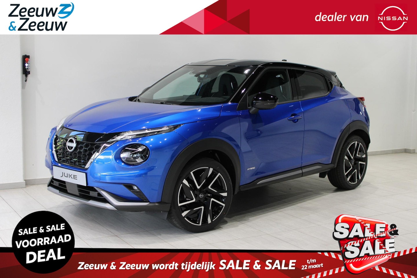 Nissan Juke - 1.6 Hybrid N-Design | COLD PACK | TECHNOLOGY PACK | INTERIOR PACK PLUS MIDNIGHT BLACK | € - AutoWereld.nl