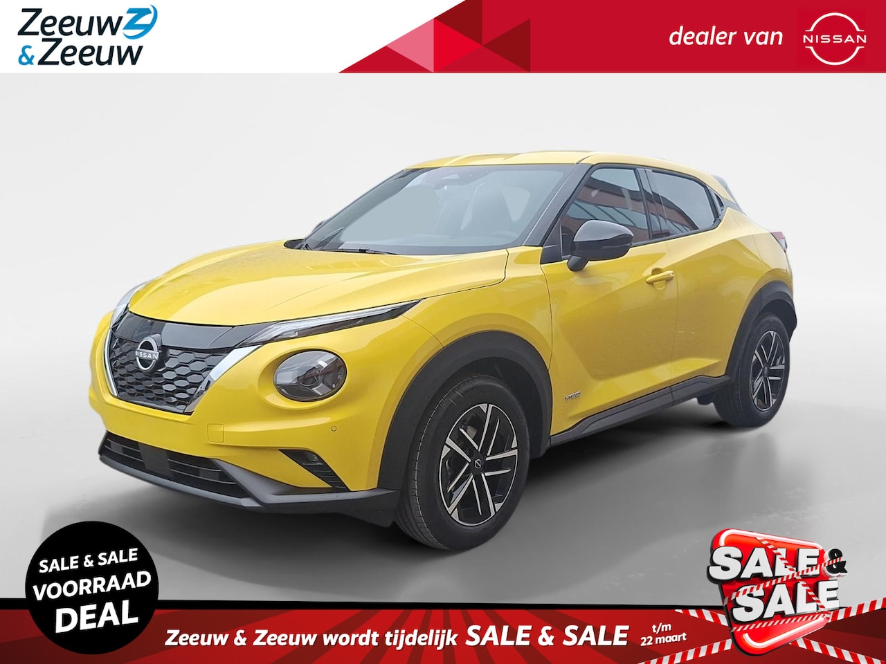 Nissan Juke - 1.6 Hybrid N-Connecta | €7000,- VOORRAADKORTING| COLD PACK |SNEL RIJDEN - AutoWereld.nl