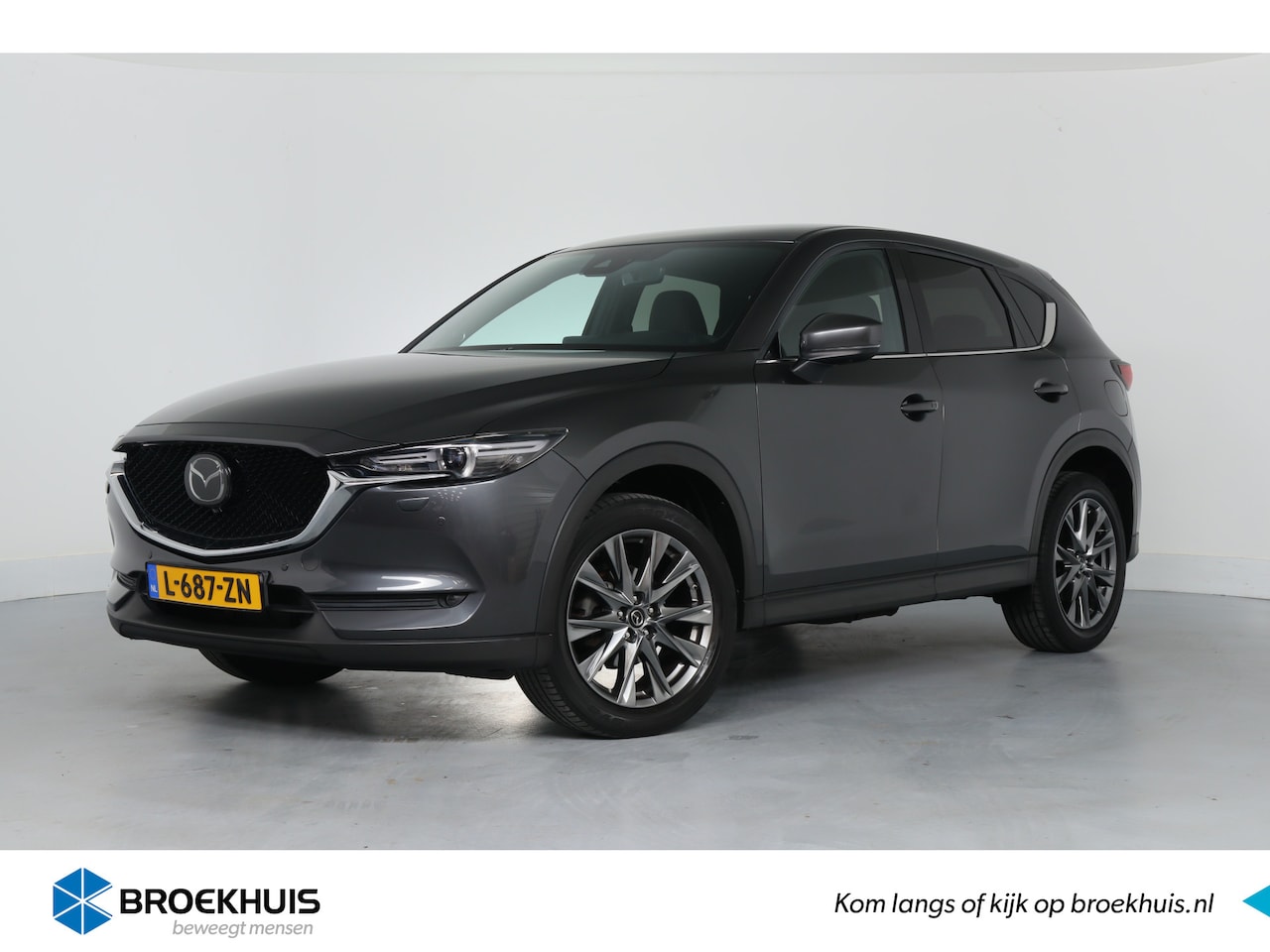 Mazda CX-5 - 2.0 SkyActiv-G 165 Signature | Bose | Leder | 360 Camera | HUD | Stoel-/stuurverwarming | - AutoWereld.nl