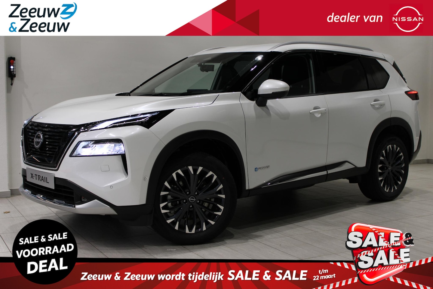 Nissan X-Trail - 1.5 e-4orce Tekna 4WD | PRO-PILOT | € 10.000,= VOORRAAD KORTING | LEDER INTERIEUR | APPLE - AutoWereld.nl