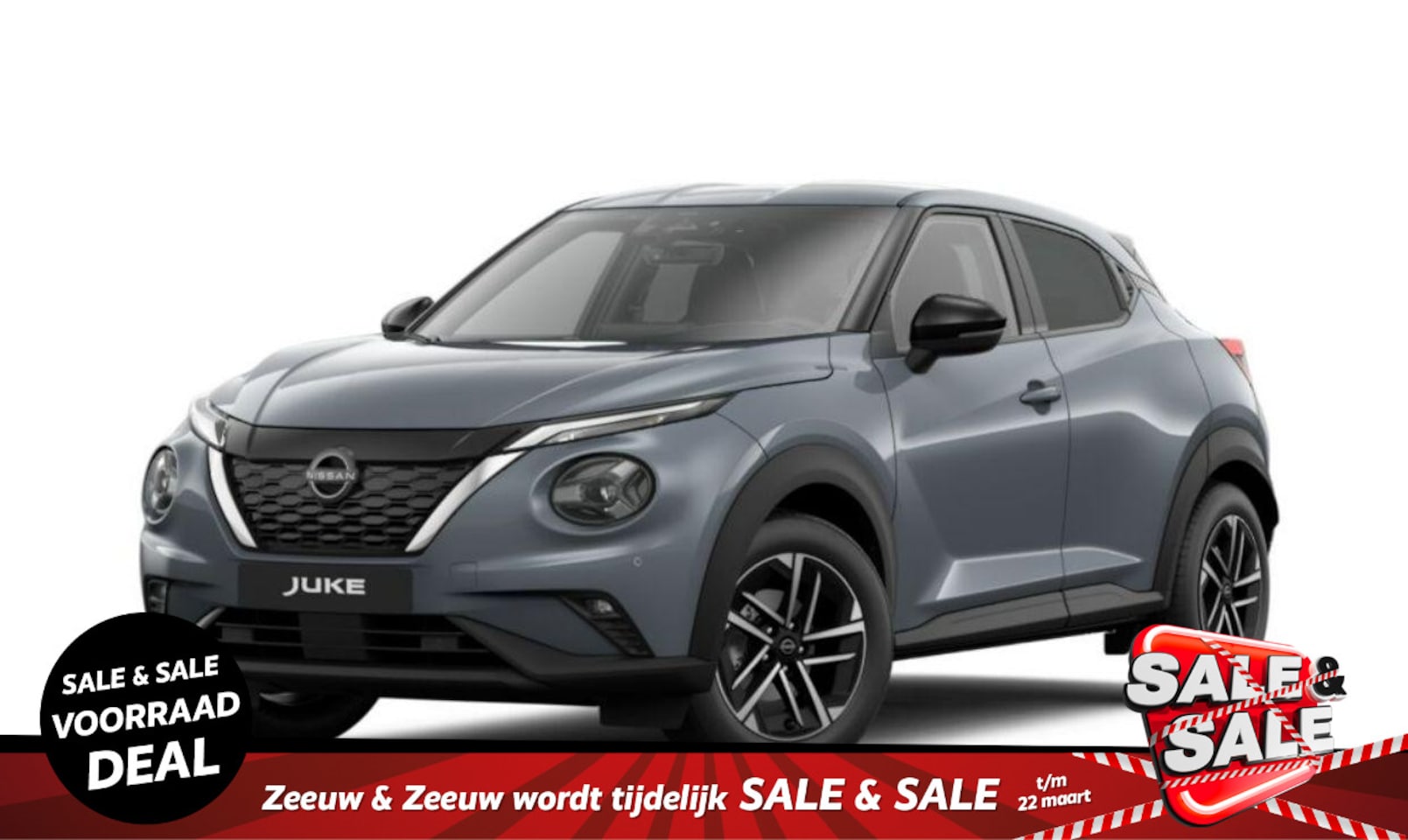 Nissan Juke - 1.6 Hybrid N-Connecta | € 7.000,= VOORRAAD KORTING| NAVIGATIE | - AutoWereld.nl