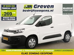 Citroën Berlingo - 1.2 PureTech | MARGE | BENZINE | EMISSIEVRIJE ZONE | 111PK Airco Cruise Parkeersensoren El