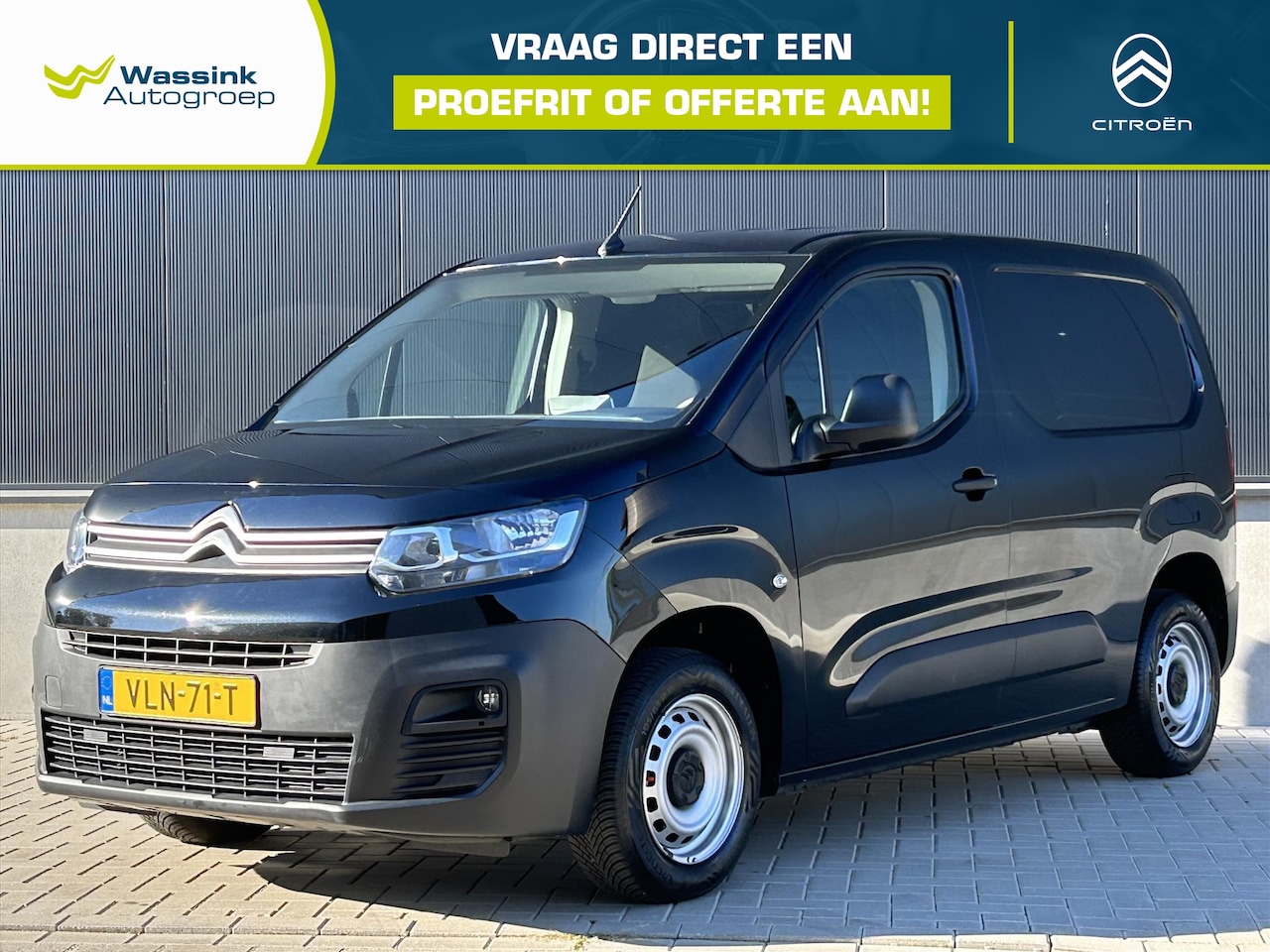 Citroën Berlingo - Van GB 1.5 BlueHDi 75pk L1 Club | Trekhaak | Houten Afwerking | Apple Carplay/Android Auto - AutoWereld.nl