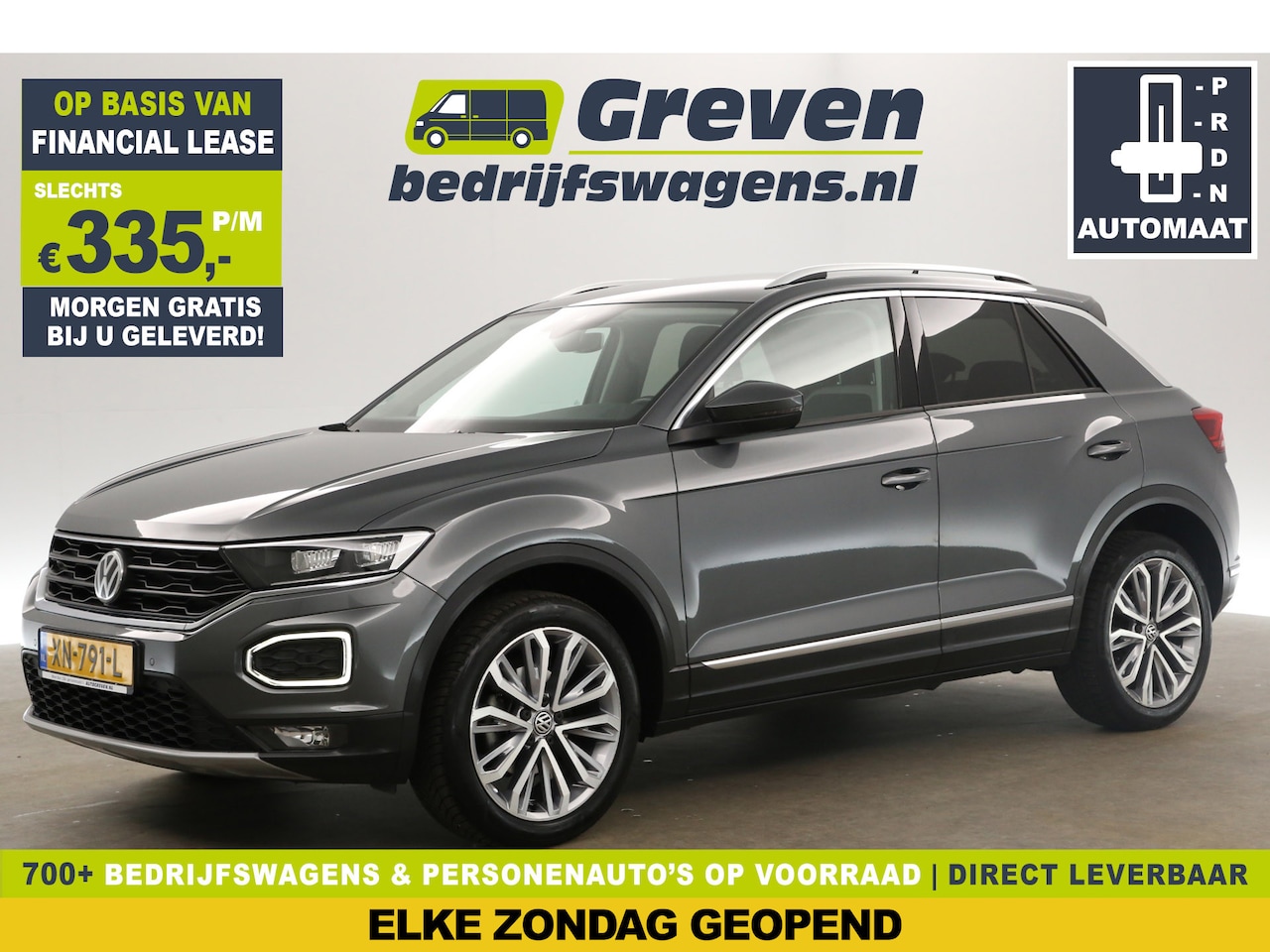 Volkswagen T-Roc - 1.5 TSI Sport 150PK DSG Camera Trekhaak LED Carplay Virtual Clima Cruise Navi PDC 18''LMV - AutoWereld.nl