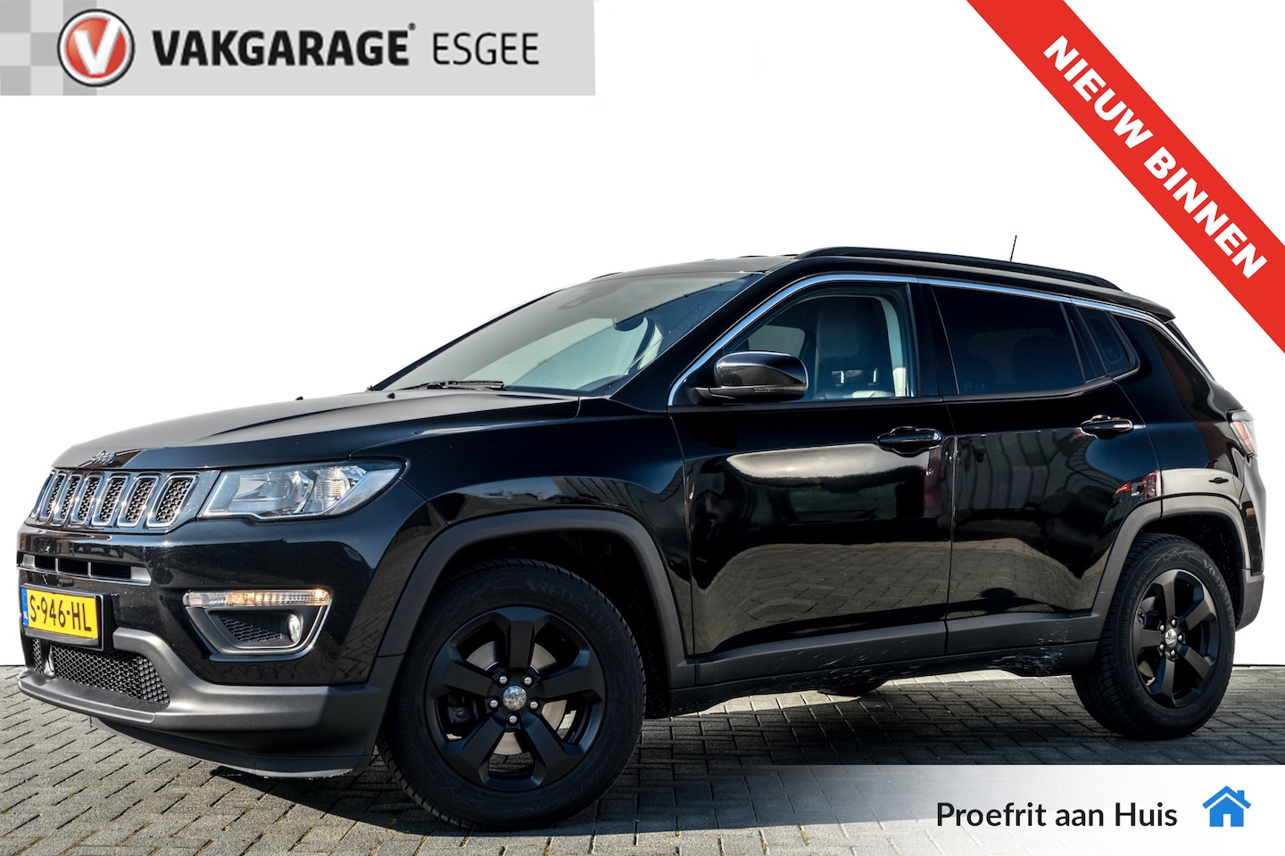 Jeep Compass - 1.4 141 PK MultiAir Longitude RIJKLAAR INCL GARANTIE | Climate | PDC V/A  | 17'' LMV | NAV - AutoWereld.nl