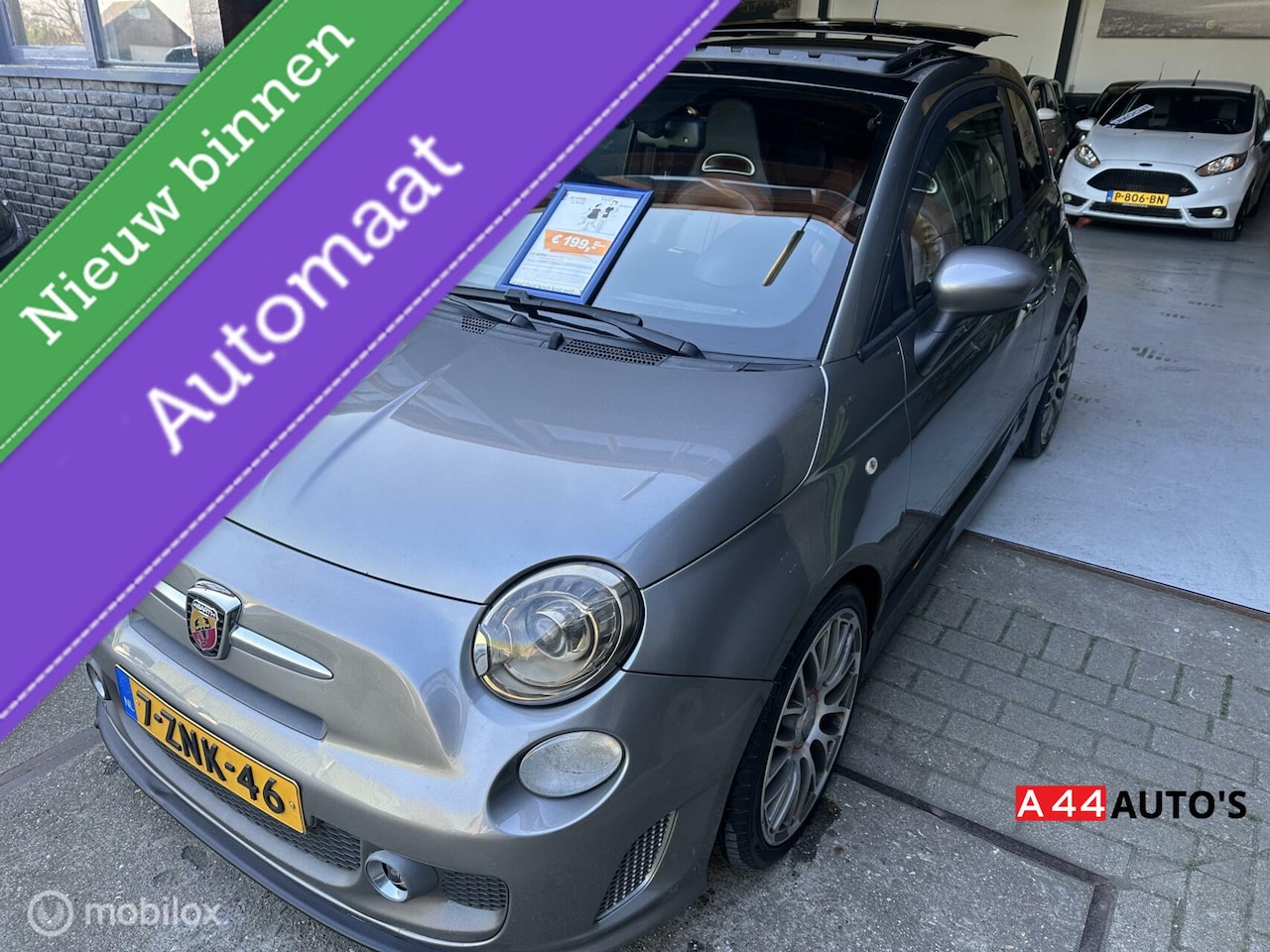 Fiat 500 C - 1.4 T-Jet Abarth Turismo* 251 PK !! AUTOMAAT*PANO - AutoWereld.nl