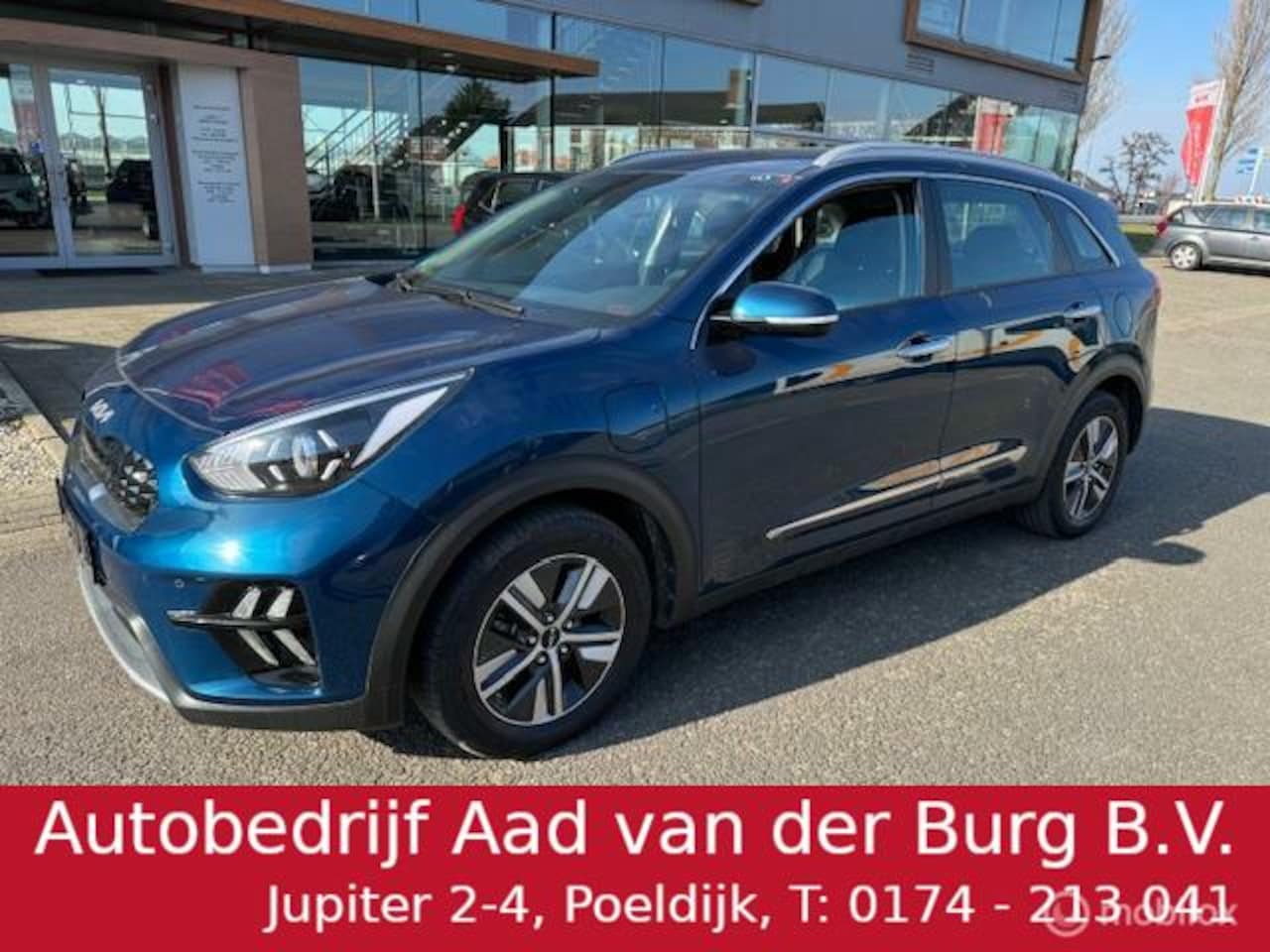 Kia Niro - 1.6 GDi PHEV DynamicPlusLine 55km volledig electrisch rijden Hierna hybride , Navigatie , - AutoWereld.nl