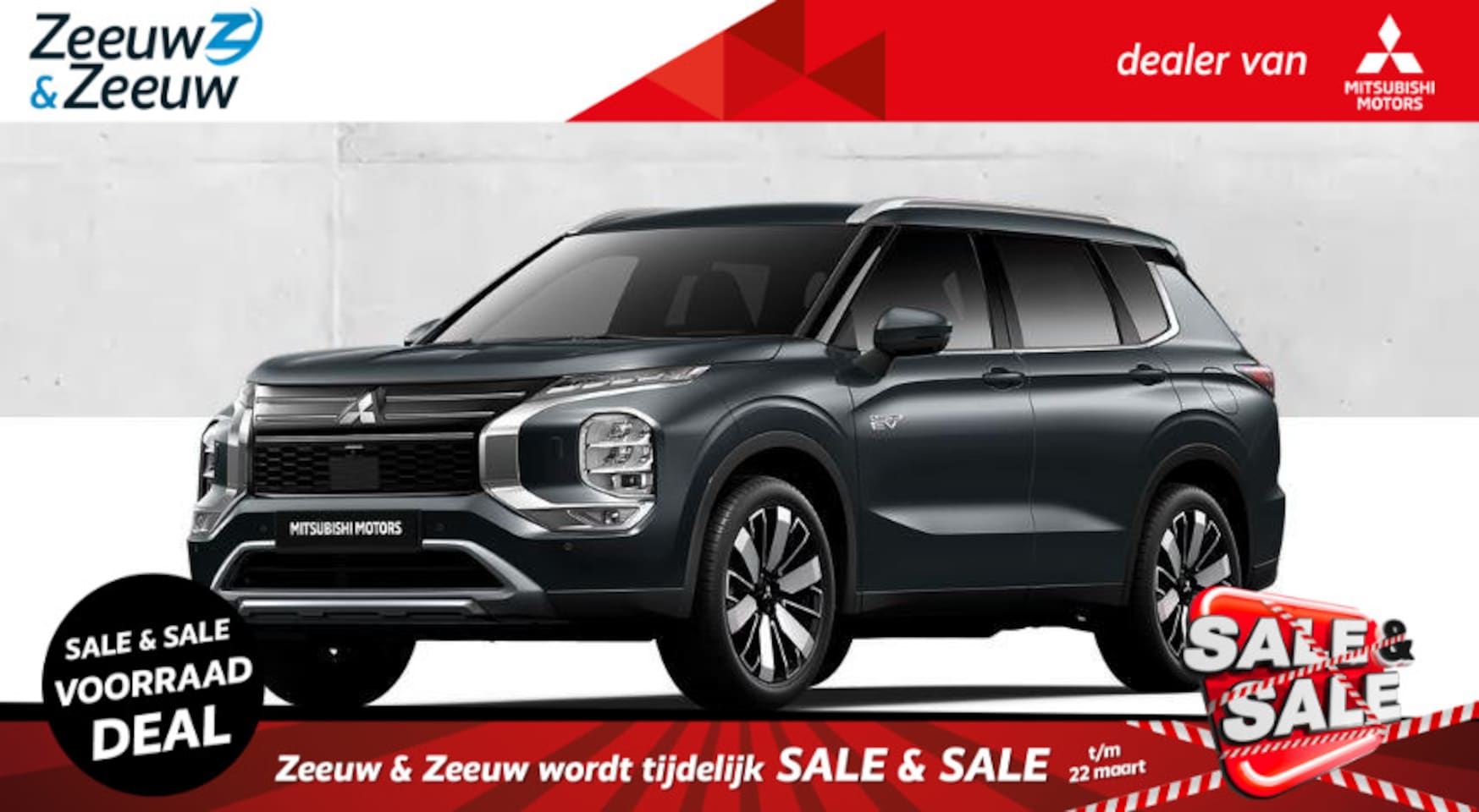 Mitsubishi Outlander - 2.4 PHEV Instyle | NIEUW TE BESTELLEN | € 2000,- Introductie korting | Verwacht eind Febru - AutoWereld.nl