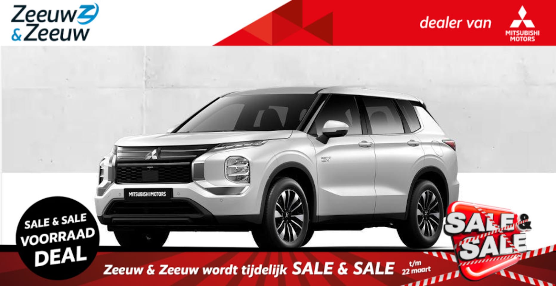 Mitsubishi Outlander - 2.4 PHEV Pure | NIEUW TE BESTELLEN | € 2000,- Introductie korting | Verwacht eind Februari - AutoWereld.nl