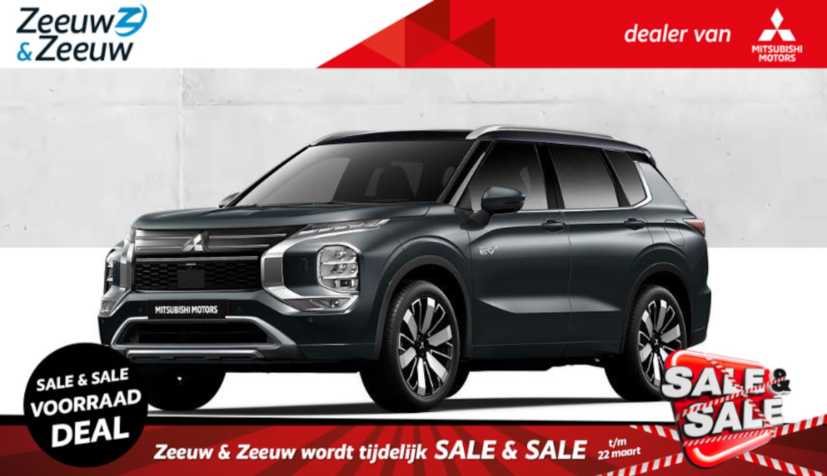 Mitsubishi Outlander - 2.4 PHEV Instyle+ | NIEUW TE BESTELLEN | € 2000,- Introductie korting | Verwacht eind Febr - AutoWereld.nl