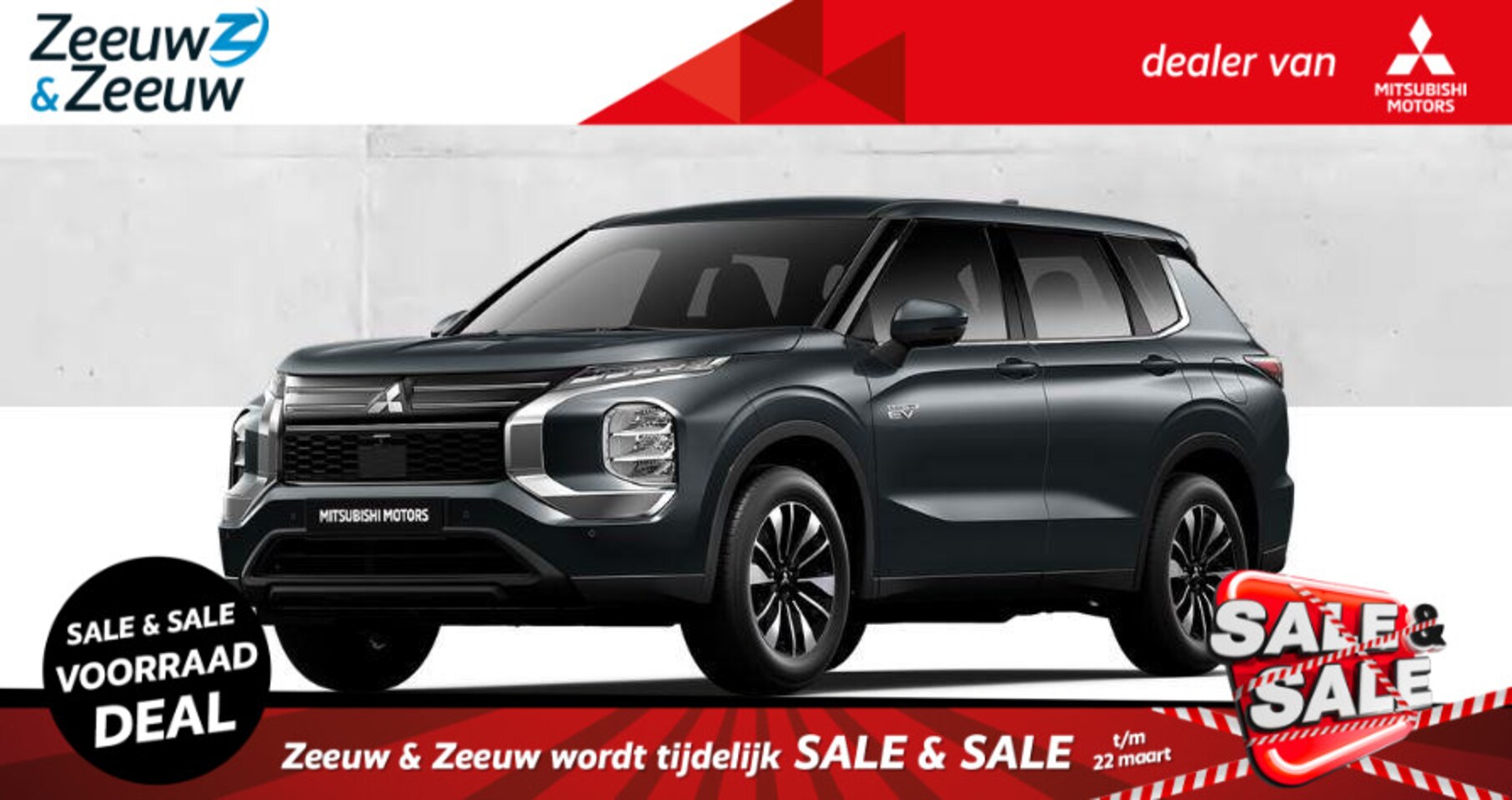 Mitsubishi Outlander - 2.4 PHEV Pure | NIEUW TE BESTELLEN | € 2000,- Introductie korting | Verwacht eind Februari - AutoWereld.nl