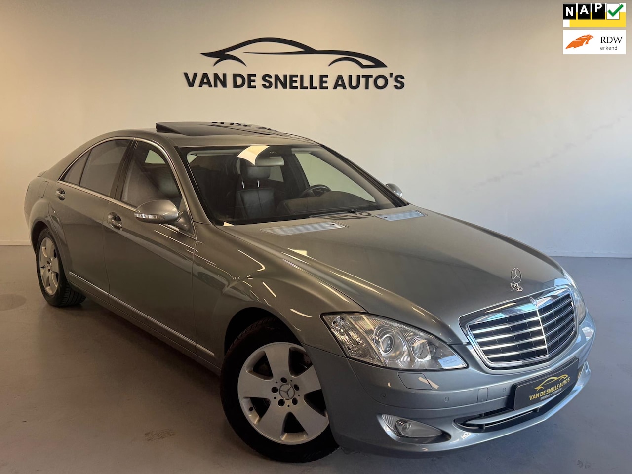 Mercedes-Benz S-klasse - 500 Prestige Plus NAP/KORT/SCHUIFDAK/ONDERHOUD - AutoWereld.nl