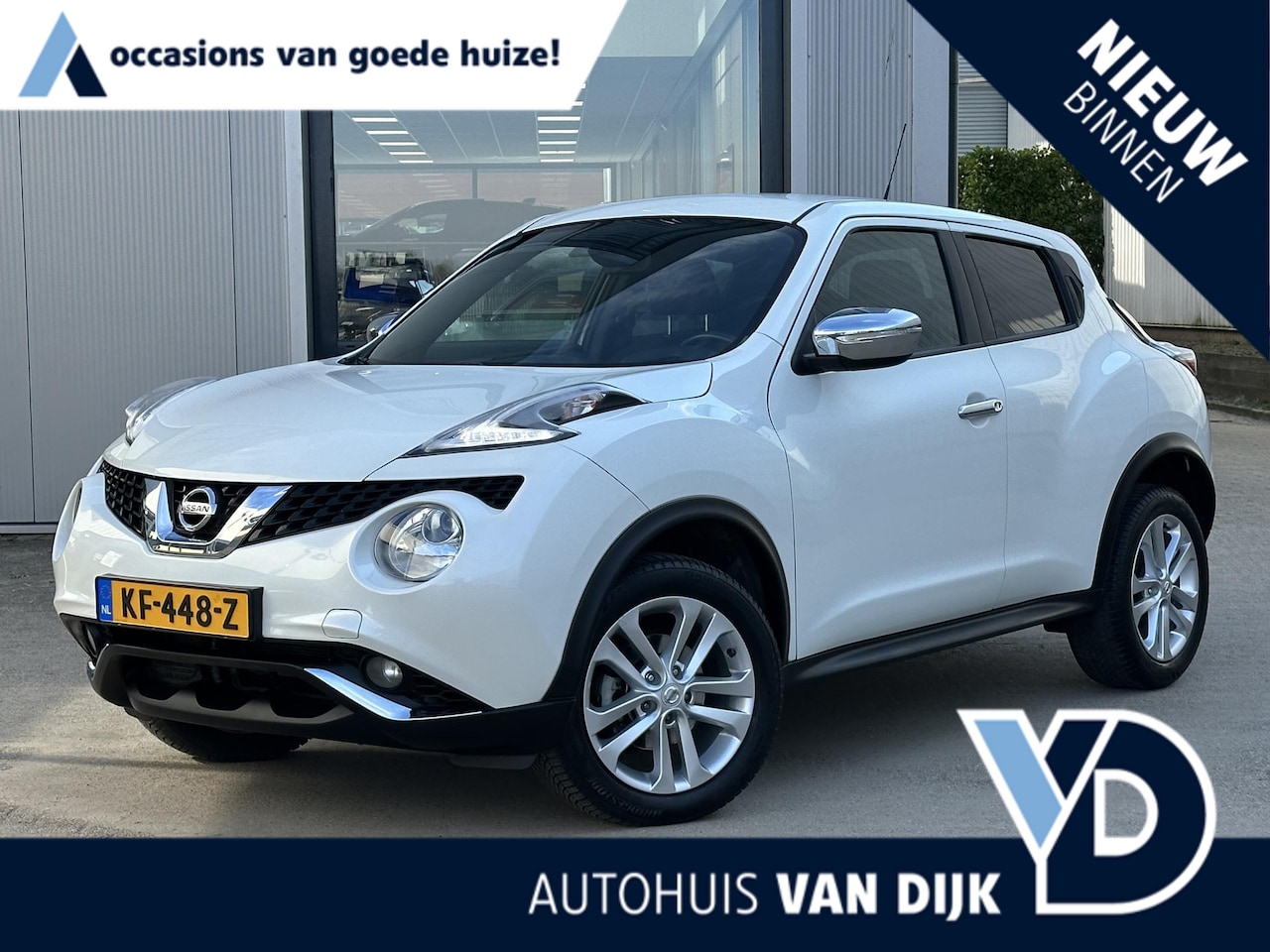 Nissan Juke - 1.6 N-Connecta | NL Auto/1e Eign./Navigatie/Camera,Cruise Control - AutoWereld.nl