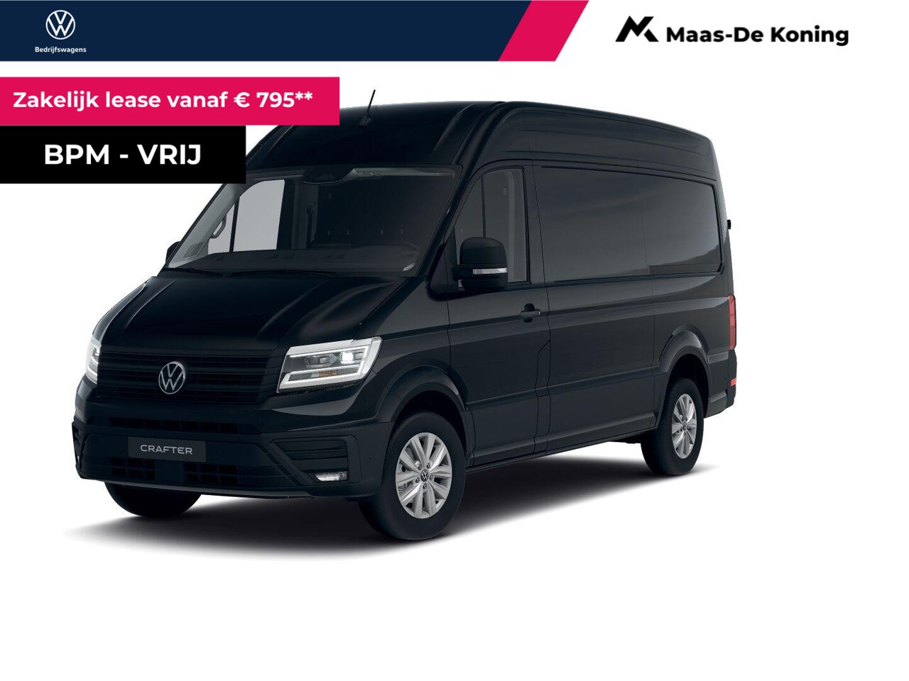 Volkswagen Crafter - Bedrijfswagens 35 Exclusive 2.0TDi 140pk Automaat L3H3 368595 - AutoWereld.nl