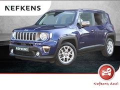 Jeep Renegade - 1.3T 150pk Limited Automaat | 1ste eigenaar | Panoramadak | Navigatie | Climate