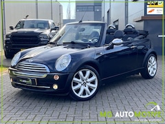 MINI Cabrio - 1.6 Cooper Chili | Leder | airco | NL auto | NAP | 17 inch worstenwielen