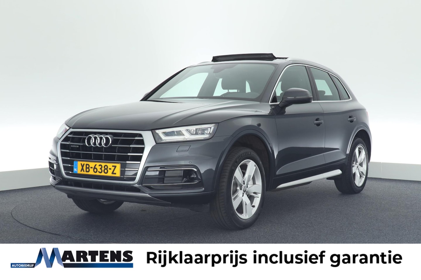 Audi Q5 - 2.0 TDI 190pk quattro Design Pro Line Plus Trekhaak Camera Stoelverwarming Virtual Cockpit - AutoWereld.nl