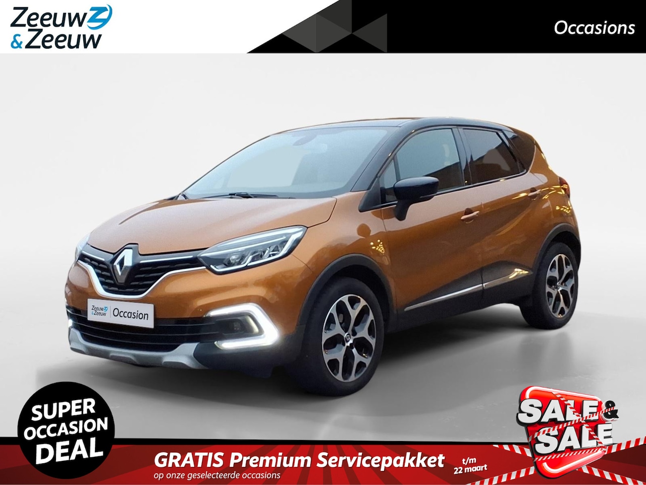 Renault Captur - 0.9 TCe Intens Navi Airco camera parkeersensoren cruise cont - AutoWereld.nl