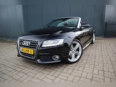 Audi A5 Cabriolet - 2.0 TFSI quattro S-edition S-Tronic Nekverwarming Navigatie Xenon Led. Etc