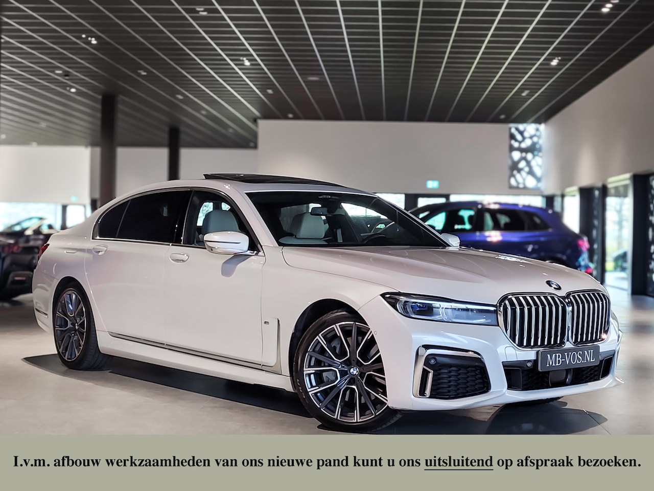 BMW 7-serie - 745Le xDrive M-Sport High Executive Lounge Seating|Klaptafels|B&W|4*Massage|Laser|Sky Loun - AutoWereld.nl