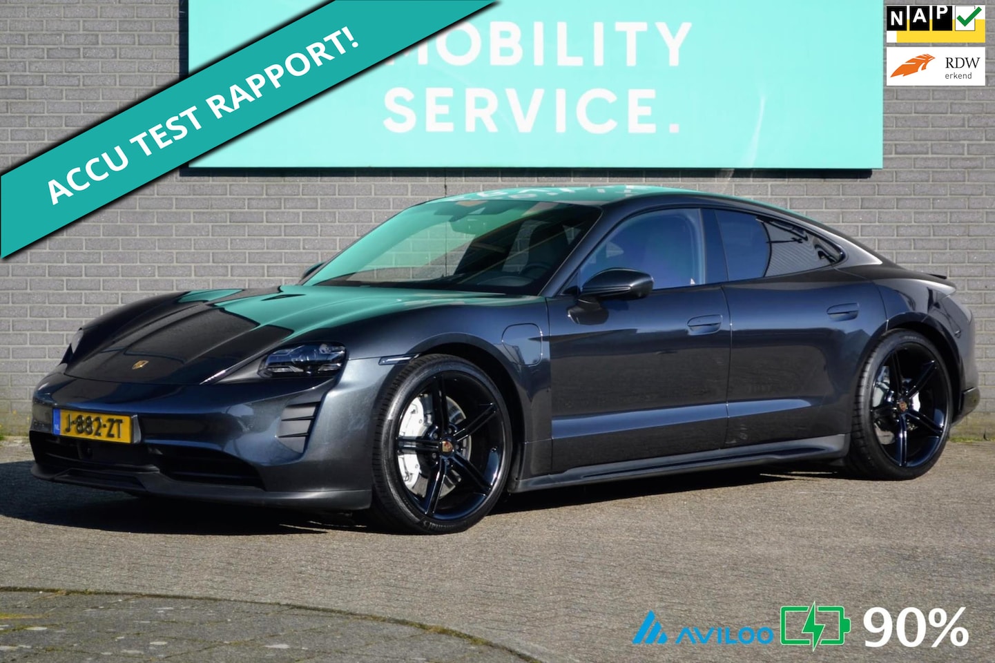 Porsche Taycan - 4S Performance 84 kWh Warmtepomp LED BOSE Leder Inno HUD 360CAM - AutoWereld.nl