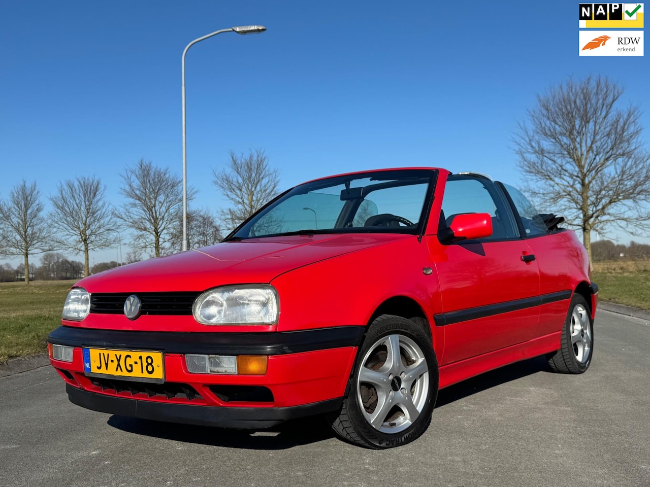 Volkswagen Golf Cabriolet - 1.8 Lichtmetaal NAP! - AutoWereld.nl