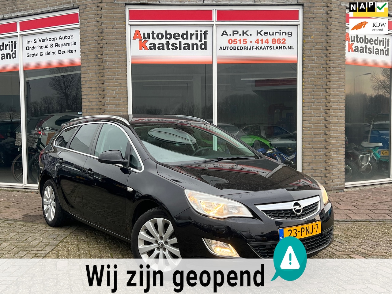 Opel Astra Sports Tourer - 1.4 Turbo Cosmo 6 Bak - Navi - Clima - Cruise - 2011 - AutoWereld.nl