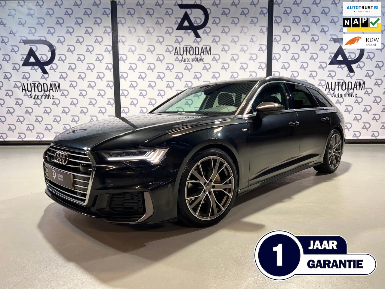 Audi A6 Avant - 40 TFSI S edition|Pano|Vritual Cockpit|B&O|Special Cognac Leder|Matrix|Elektrische stoelen - AutoWereld.nl