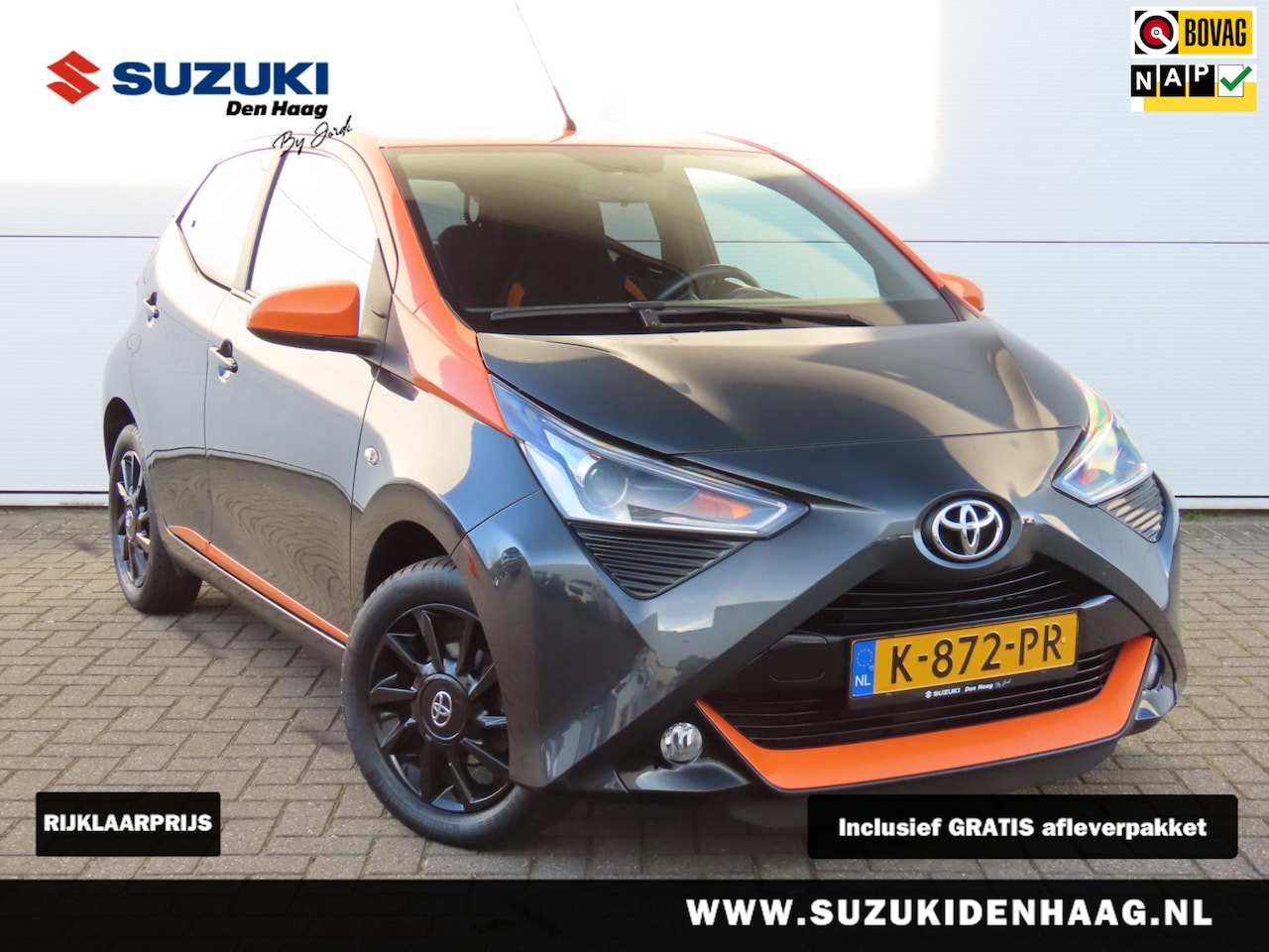 Toyota Aygo - 1.0 VVT-i x-JBL ParkeerCamera/Applecarplay/Android auto/Climate controle/ NL Auto 1ste eig - AutoWereld.nl