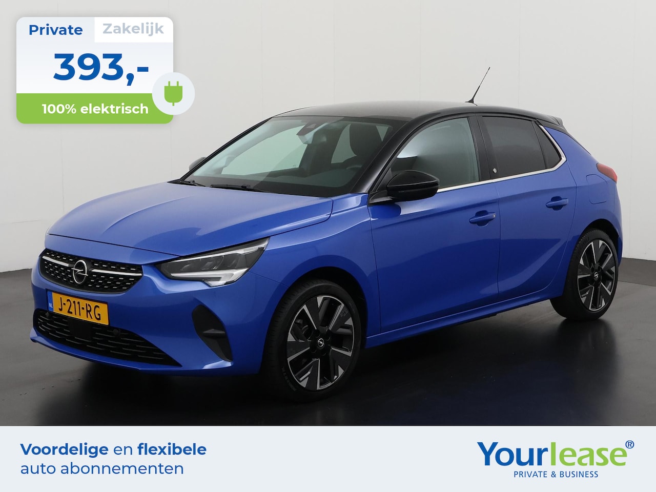 Opel Corsa-e - Elegance 50kWh 3-fase | All-in 393,- Private Lease | Zondag Open! - AutoWereld.nl