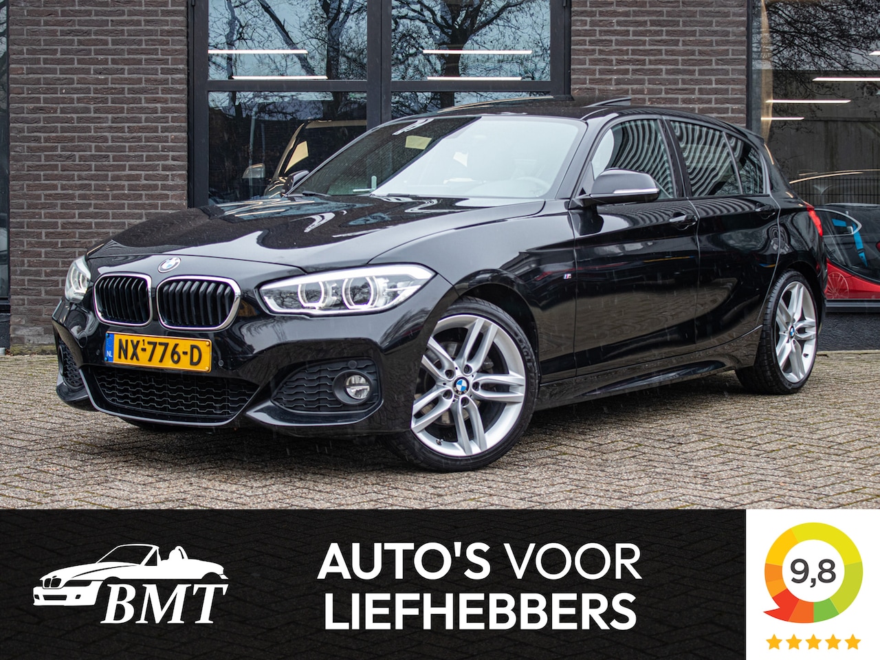 BMW 1-serie - 120i F20 High Executive M Sport / Leer / Pano / Keyless / NAP - AutoWereld.nl