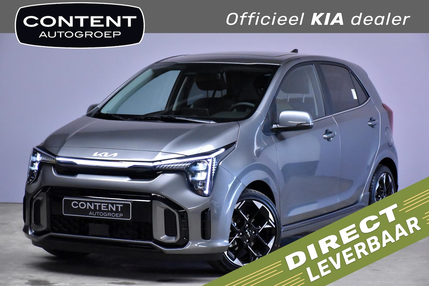 Kia Picanto - 1.0 DPi 63pk 4-zits GT-Line DIRECT LEVERBAAR - AutoWereld.nl