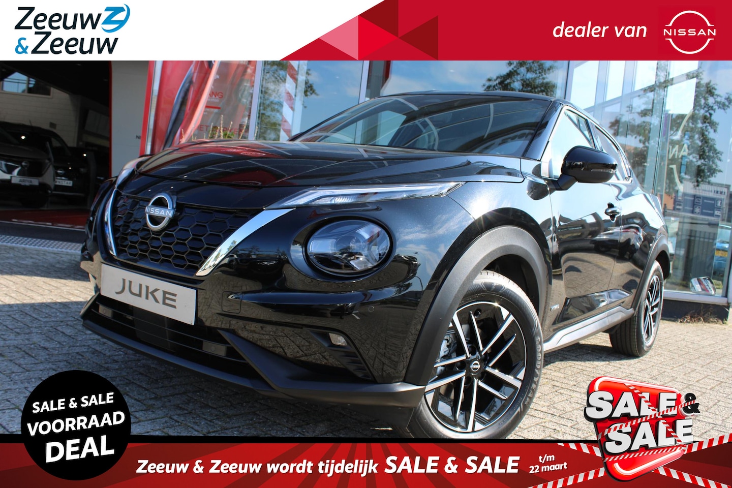 Nissan Juke - 1.6 Hybrid N-Connecta | €7.000,- Korting | Navigatie | Cold pack | Parkeersensoren voor en - AutoWereld.nl