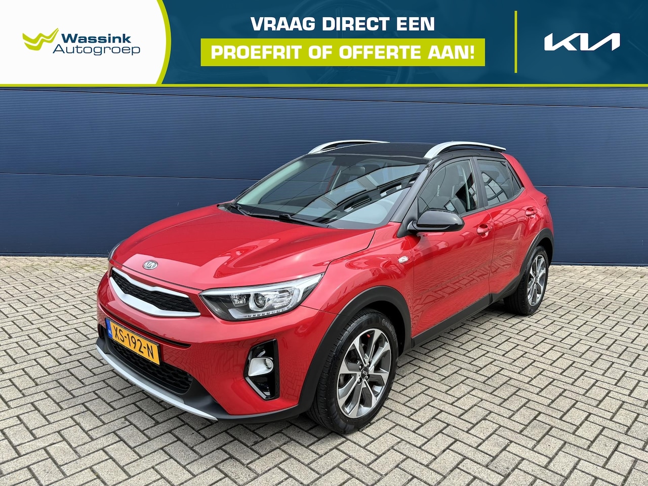 Kia Stonic - 1.0T 100pk DynamicLine | Airconditioning | Navigatie | 17" Lm velgen | Camera | Cruise con - AutoWereld.nl