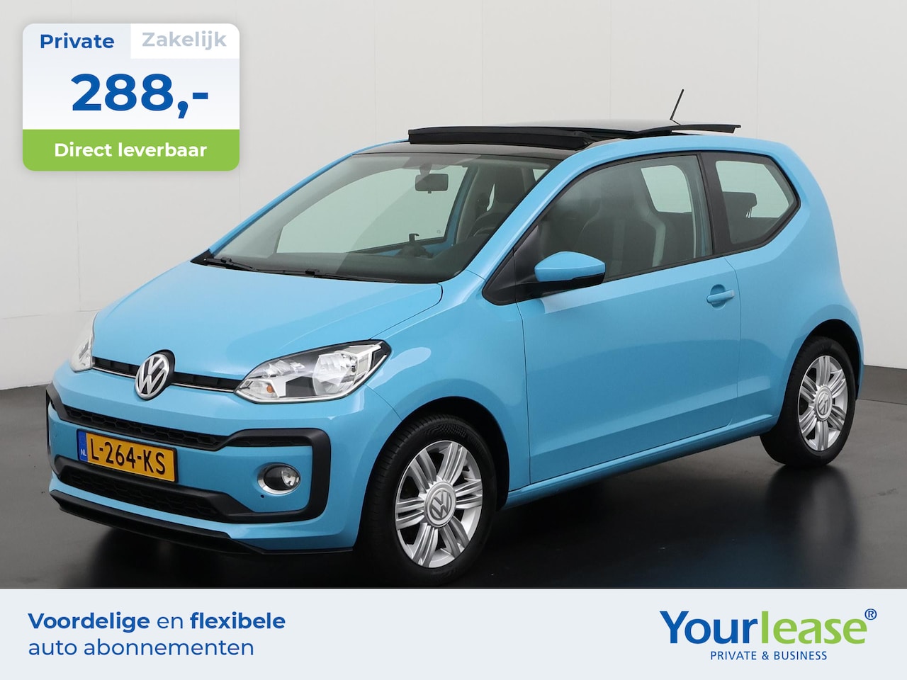 Volkswagen Up! - 1.0 TSI BMT high up! | All-in 288,- Private Lease | Zondag Open! - AutoWereld.nl