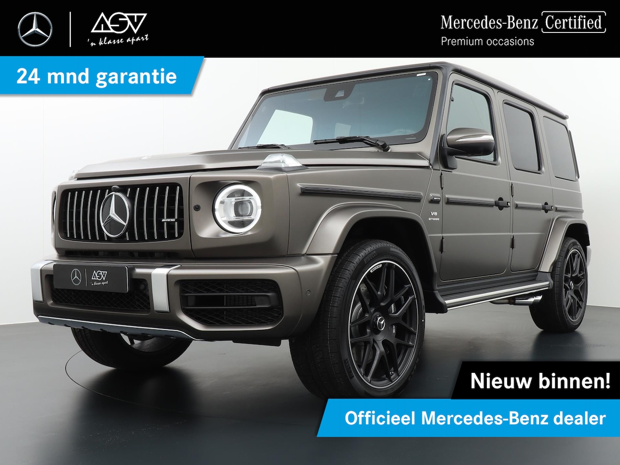 Mercedes-Benz G-klasse - 63 | Dealer Onderhouden | Burmester Surround Sound | Schuif - Kanteldak | Distronic Cruise - AutoWereld.nl