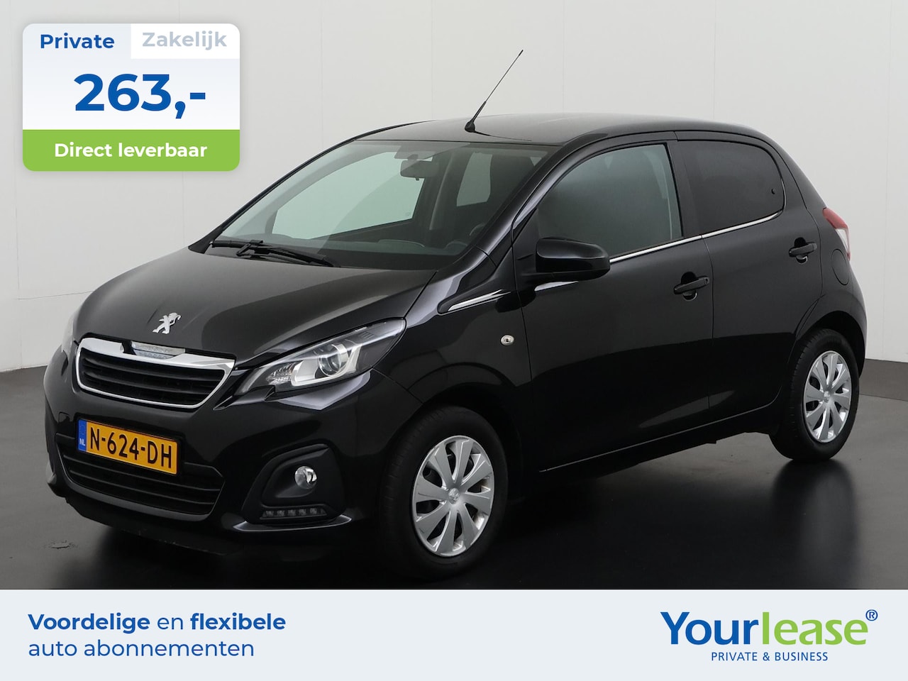 Peugeot 108 - 1.0 e-VTi Active | All-in 263,- Private Lease | Zondag Open! - AutoWereld.nl