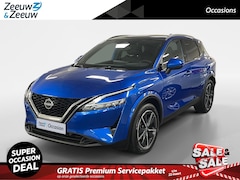 Nissan Qashqai - 1.3 MHEV Xtronic Tekna AUTOMAAT Airco 360camera adaptieve cruise controle electrische stoe