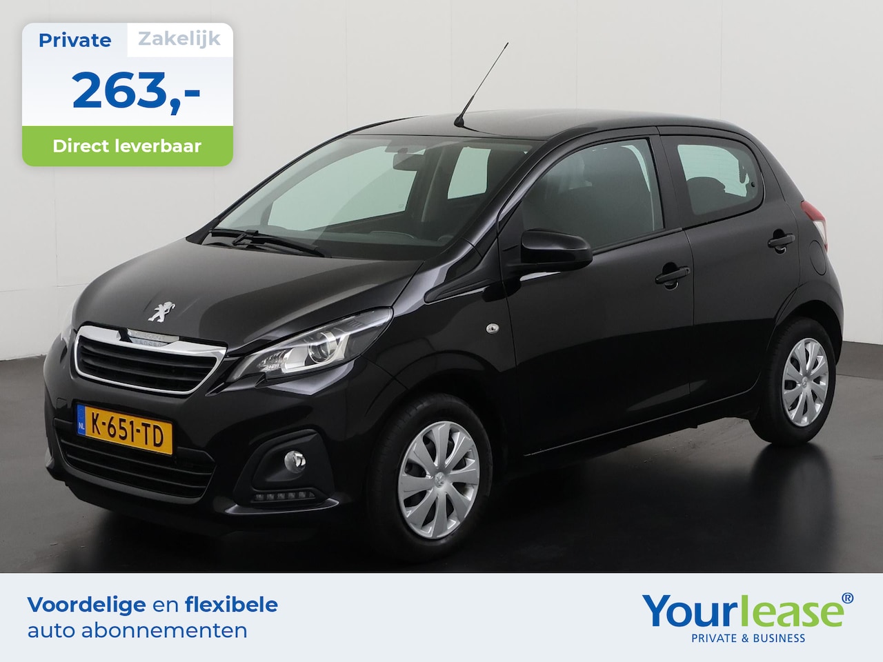 Peugeot 108 - 1.0 e-VTi Active | All-in 263,- Private Lease | Zondag Open! - AutoWereld.nl