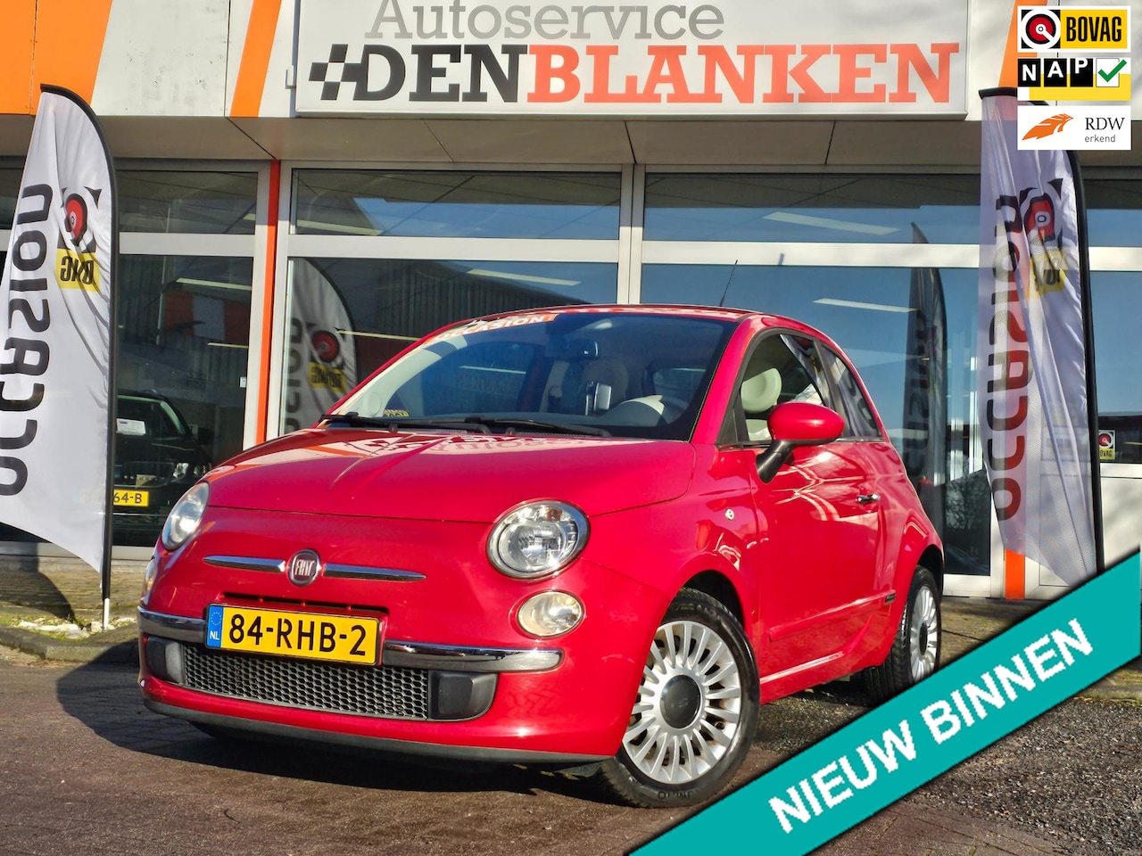 Fiat 500 - 0.9 TwinAir Pop 85pk BJ.2011 / Airco Clima / Elektr. Pakket / 15"Lmv !! - AutoWereld.nl