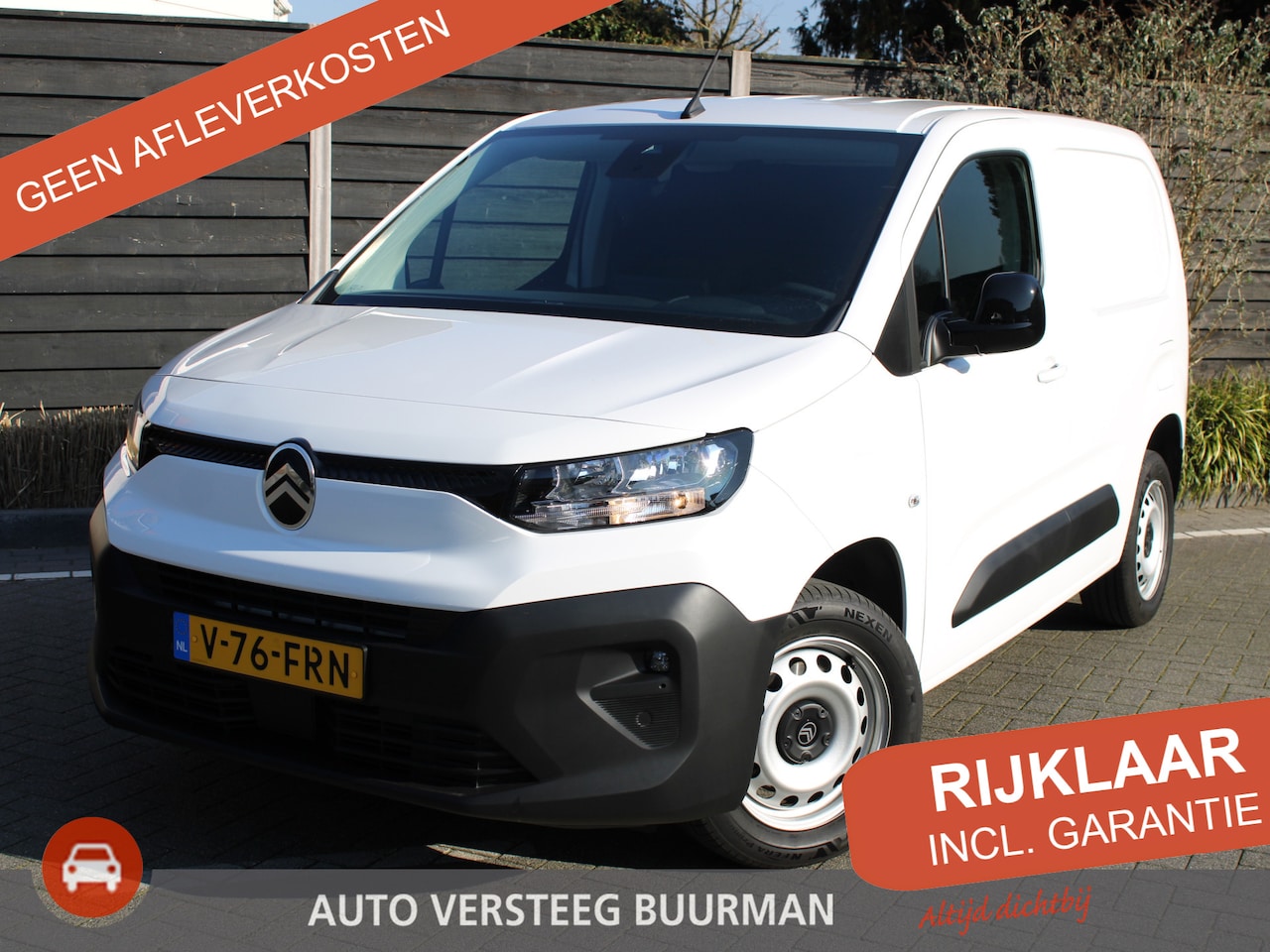 Citroën Berlingo - 1.5 BlueHDi 100PK S&S L1 Achteruitrijcamera, Keyless Entry & Start, Draadloze Telefoonlade - AutoWereld.nl