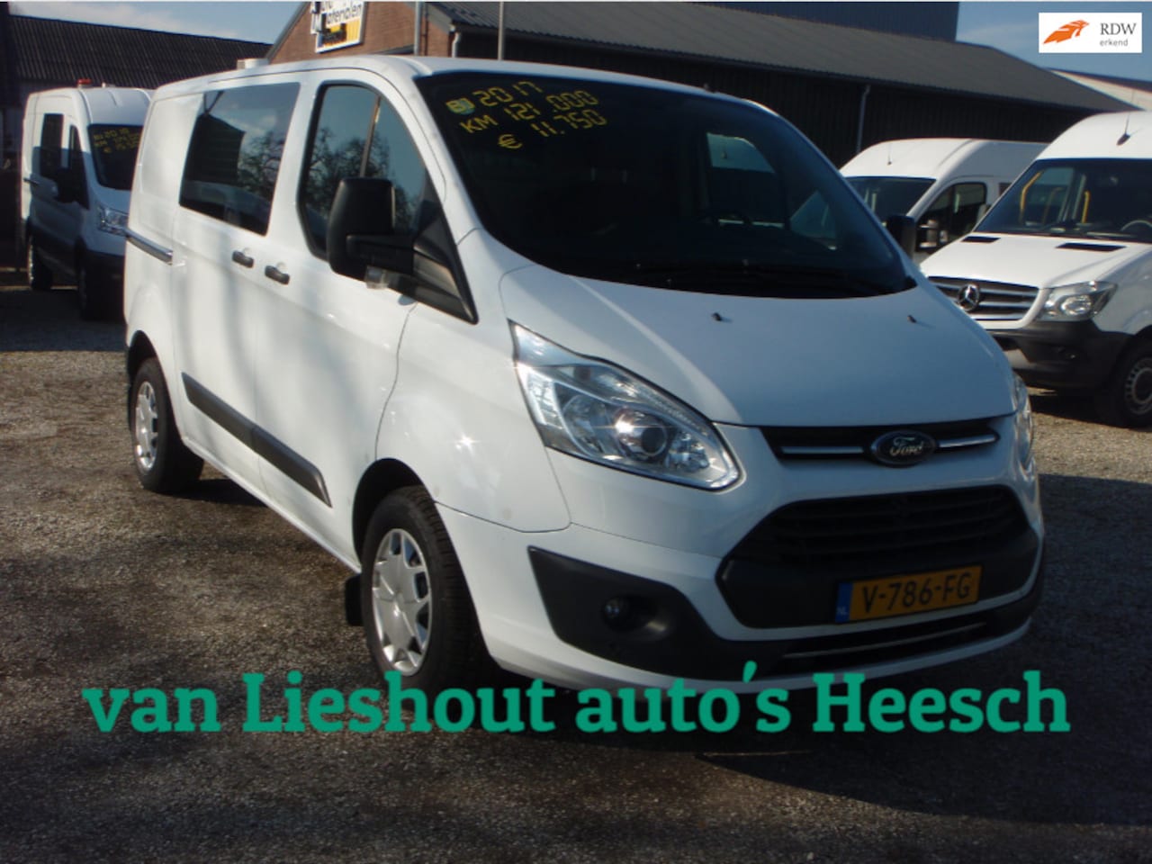 Ford Transit Custom - 290 L1 luxe kasten 220v trend 121190 km bj 18 - AutoWereld.nl