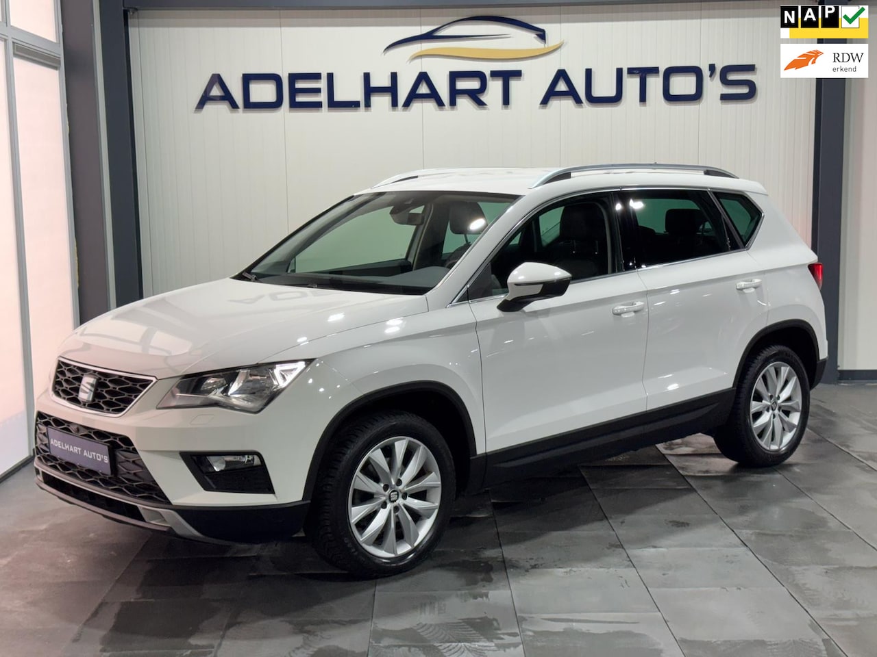 Seat Ateca - 1.5 TSI Style 150 PK Business Automaat DSG Beats Sound / Lederen interieur / Navigatie ful - AutoWereld.nl