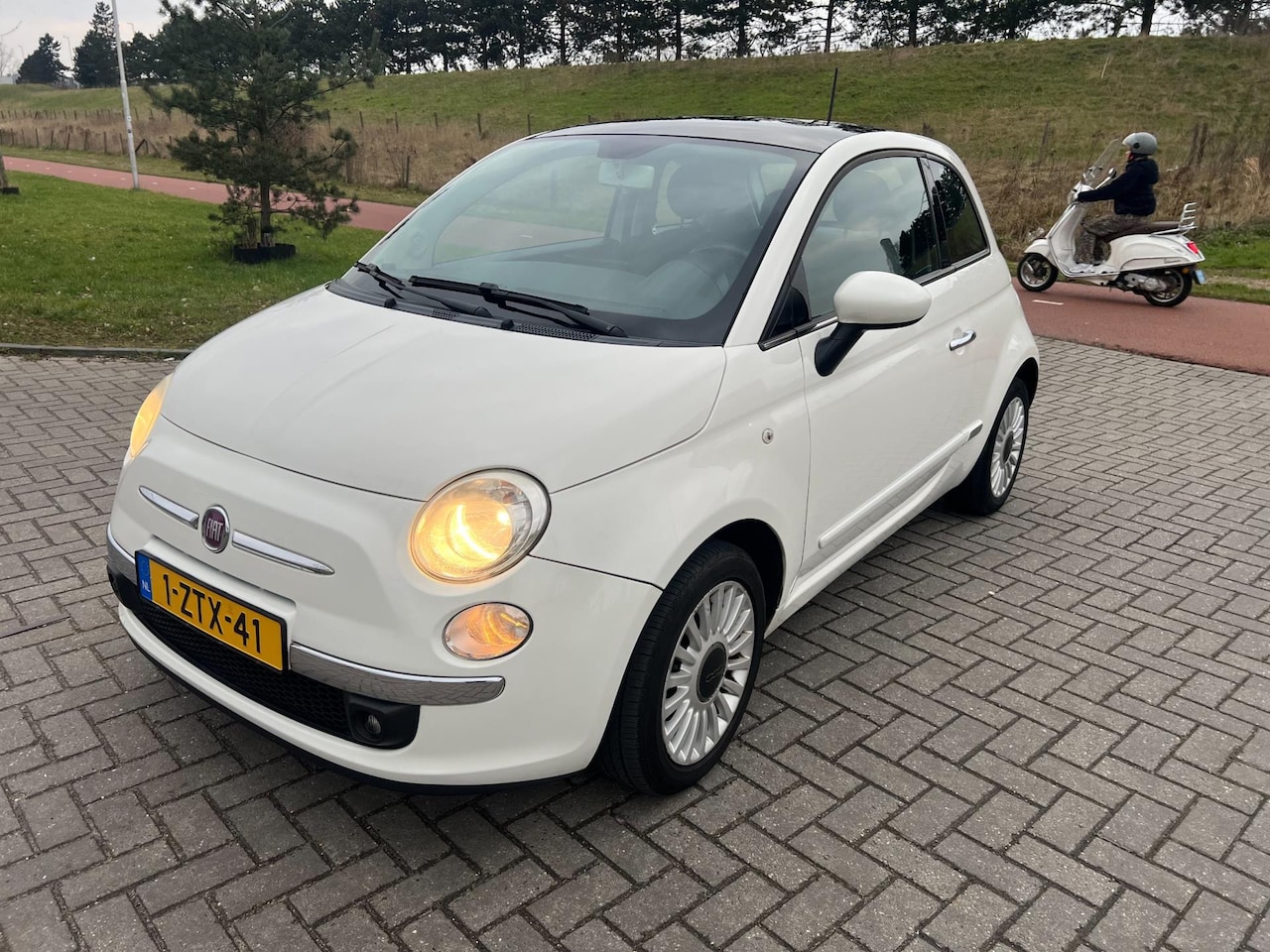 Fiat 500 - 1.2 Bicolore Carplay NAVI AIRCO - AutoWereld.nl