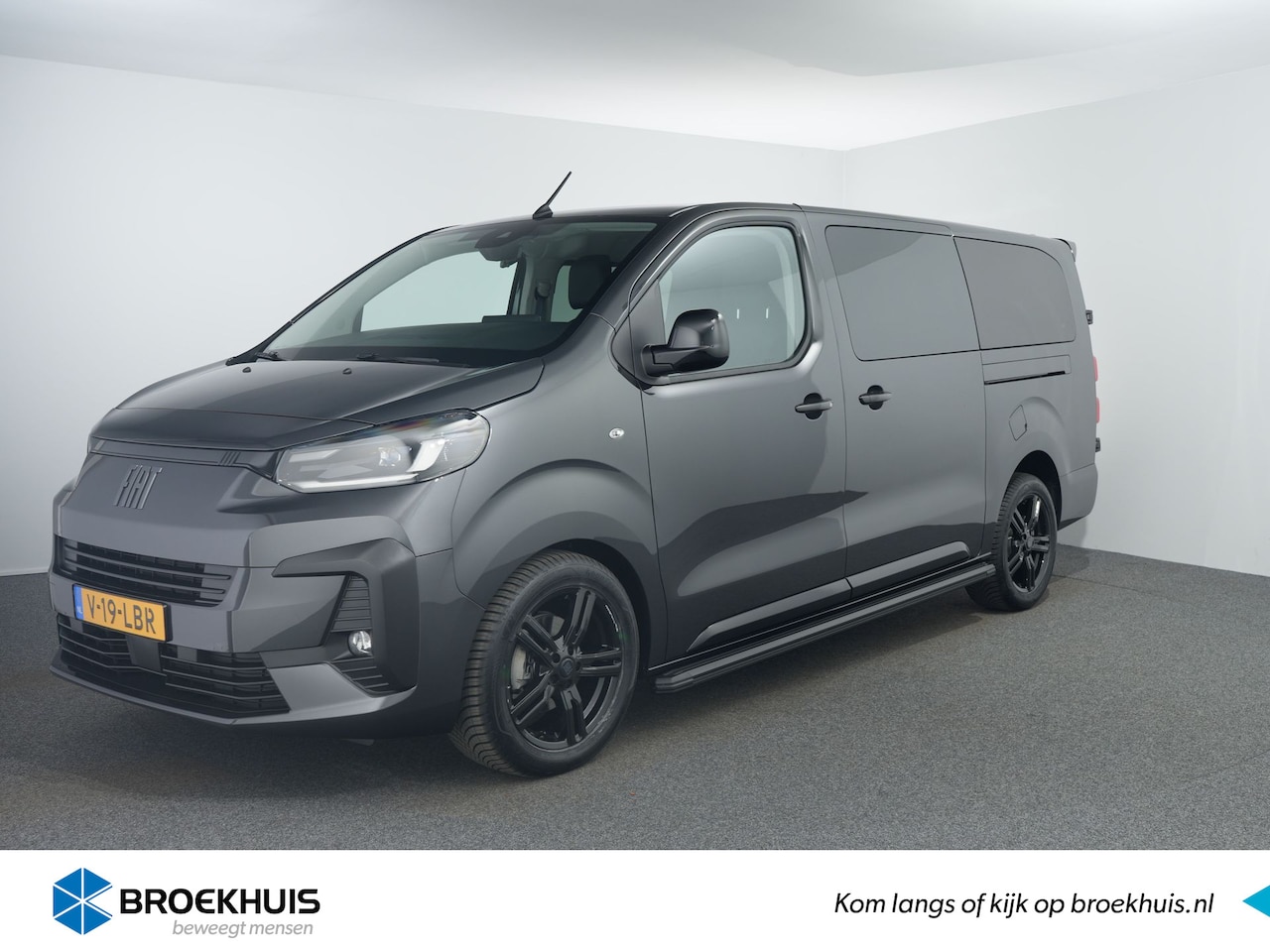 Fiat Scudo - 2.0 Diesel 180 pk Automaat S&S L3 DC Black Edition Volledig Leder | Geheugen | Cruise | Ca - AutoWereld.nl