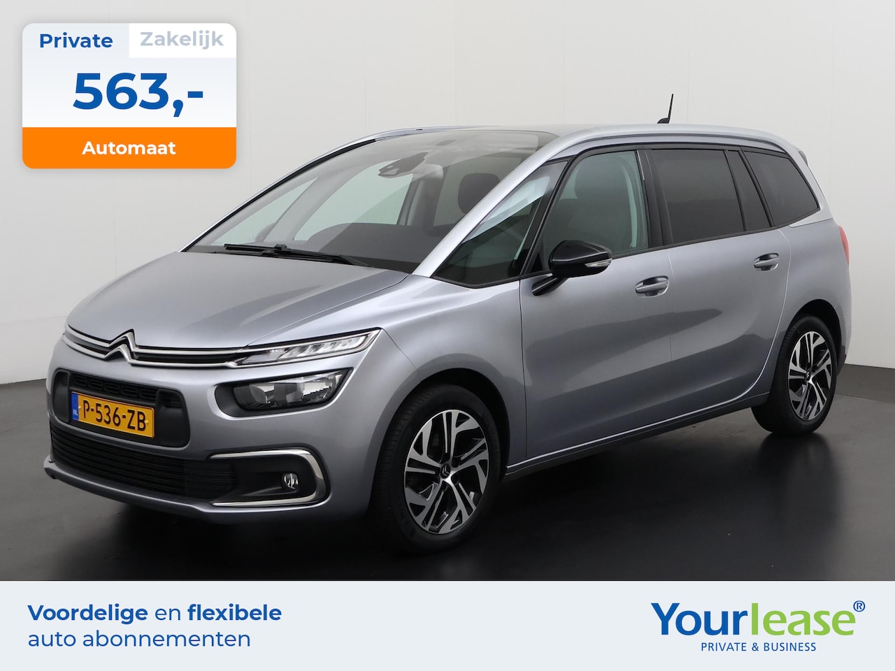 Citroën Grand C4 SpaceTourer - 1.2 PureTech Business 7-persoons Automaat | All-in 563,- Private Lease | Zondag Open! - AutoWereld.nl